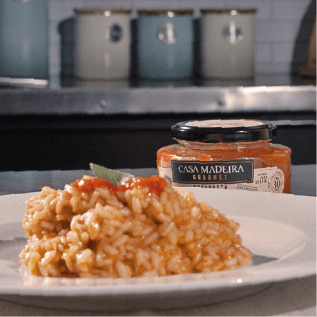 Risoto de Tomate e Biquinho